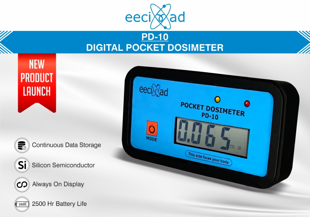 PD-10 Digital Pocket Dosimeter: Portable Radiation Monitoring | EECI