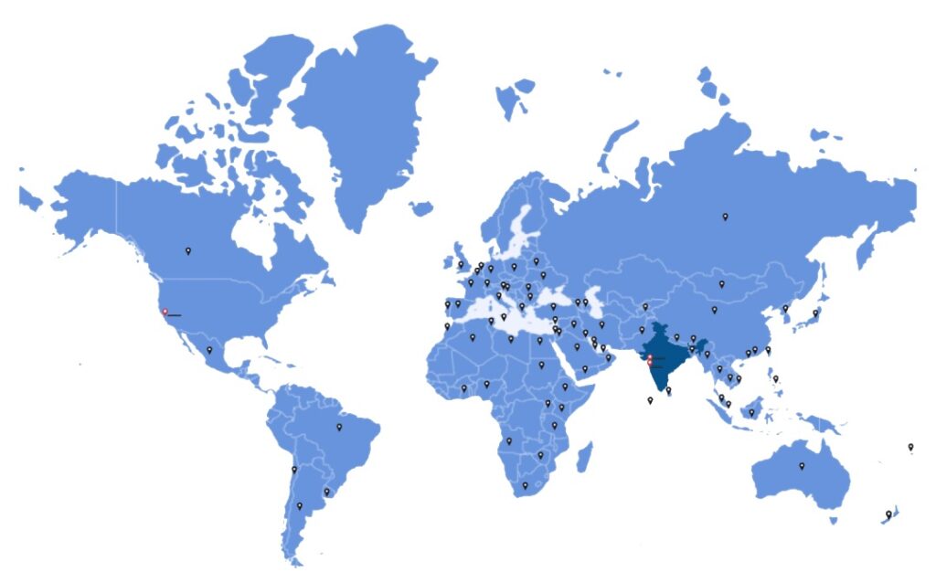 EECI -NDT equipment Export Countries List